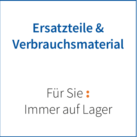 Ersatzteile & Verbrauchsmaterial